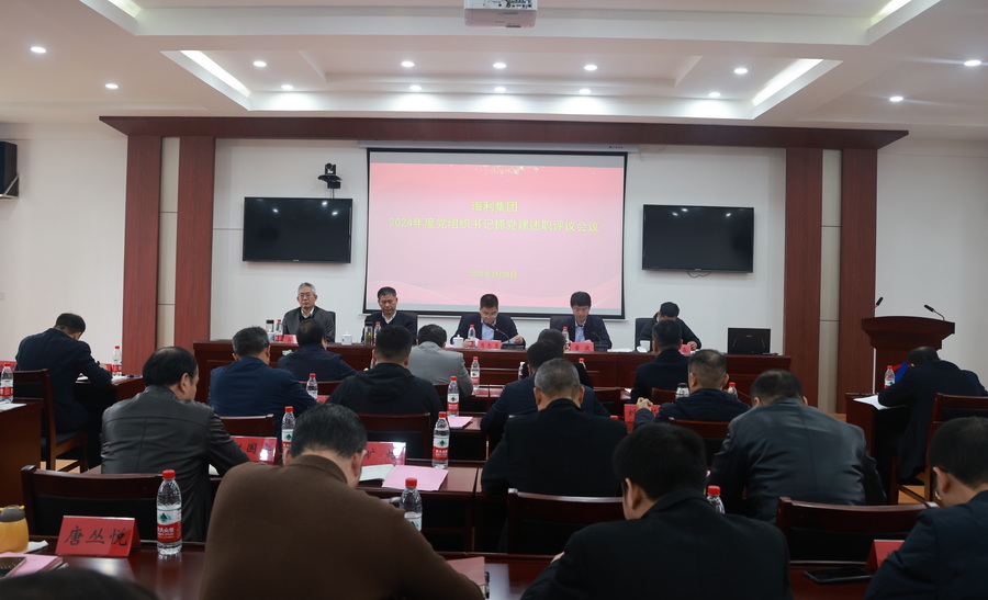 海利集團(tuán)召開(kāi)2024年度黨組織書記抓黨建述職評(píng)議會(huì)議